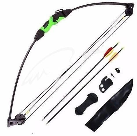 

Лук Man Kung MK детский 12 Lbs зеленый + стрелы в подарок (DA)