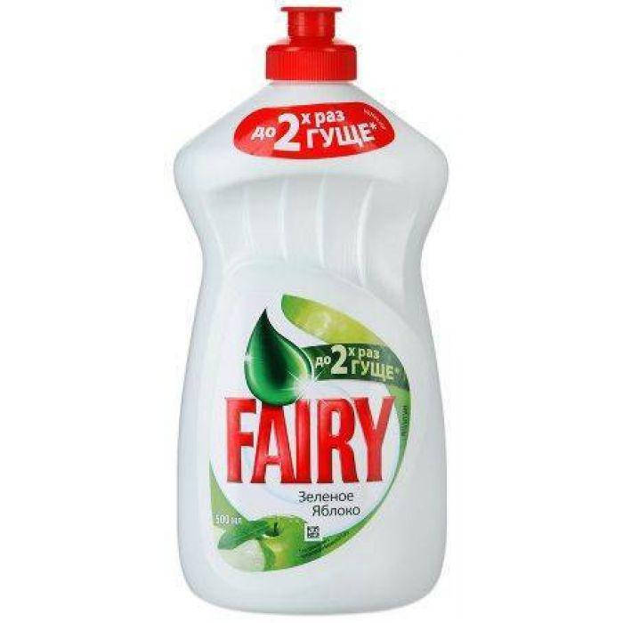 

Fairy "Зеленое яблоко" средство для мытья посуды , 500 мл