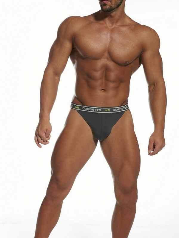 

Трусы-танга CORNETTE HIGH EMOTION HE-501 TANGA, Польша, хлопок L белые XXL джинсовый, Белый