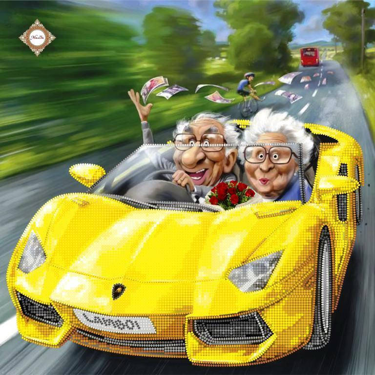 

СЛ-3371 Живи легко! ТМ Миледи.Схема для вышивки бисером