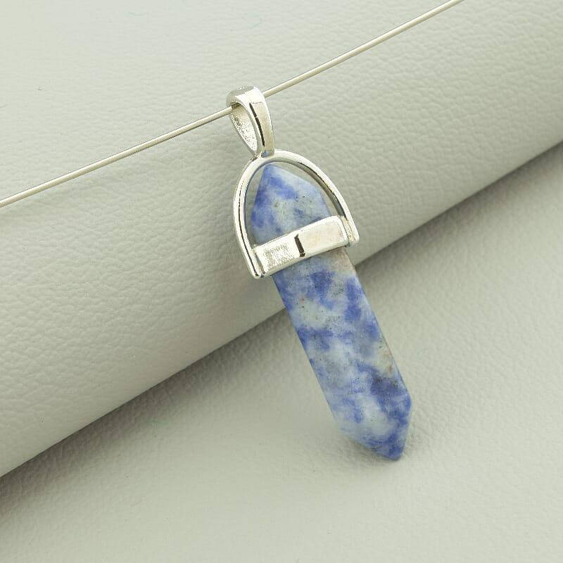 

Кулон Содалит 35x12мм.