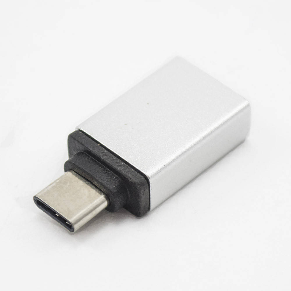 

Переходник OTG C&Q Metal Квадрат Type-C - USB, Разные цвета