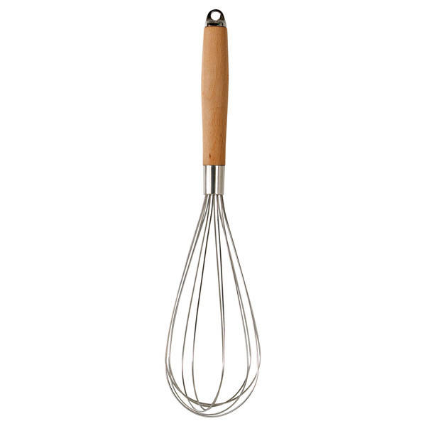 

Венчик из нержавеющей стали 25см,деревянная ручка