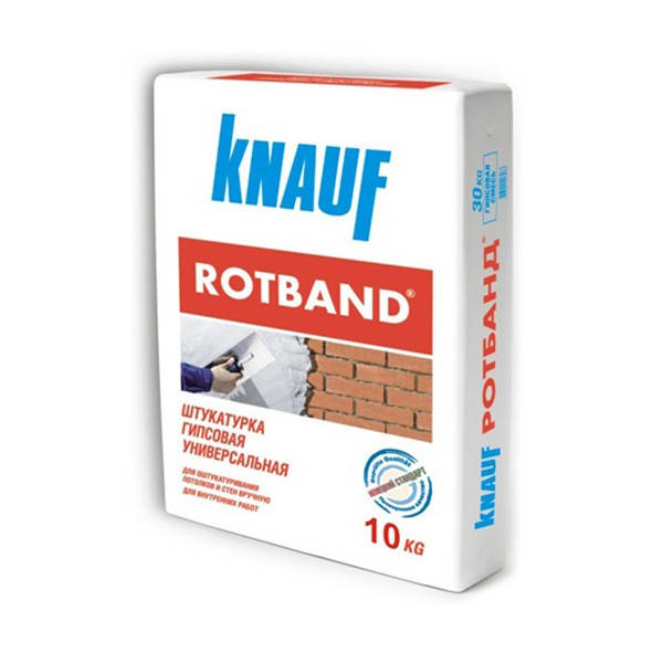 

Штукатурка ROTBAND KNAUF, Белый