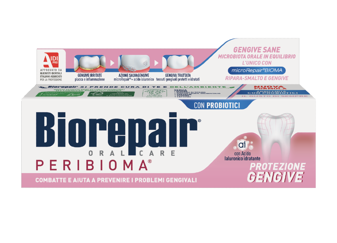 

Зубная паста Biorepair Protezione gengive от парадантоза, Защита десен 75мл