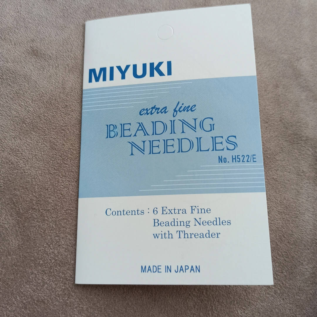 

Иголки Miyuki, с нитковтягивателем
