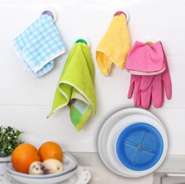 

Клипса - держатель для салфеток на самоклеющейся основе. Синий