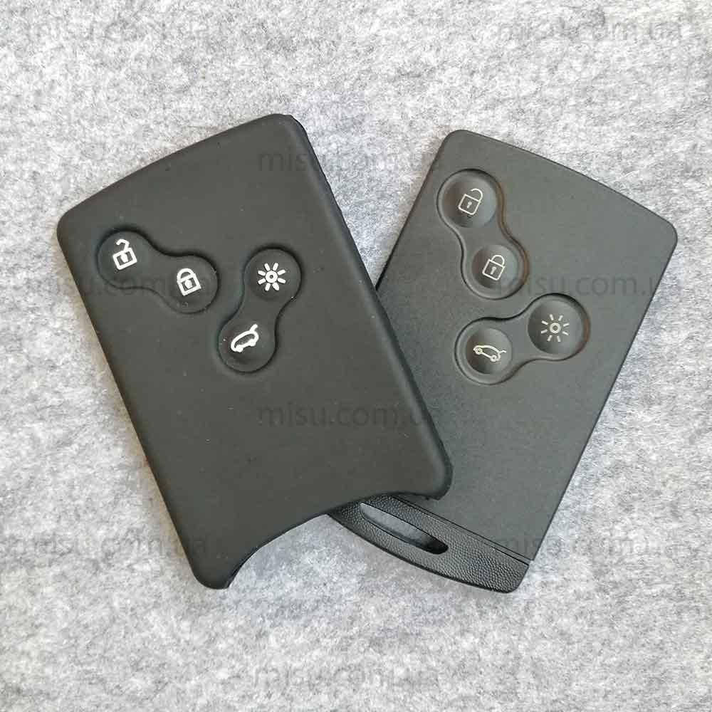 

Чехол силиконовый Renault Megane 3,Scenic 3, Fluence, Черный