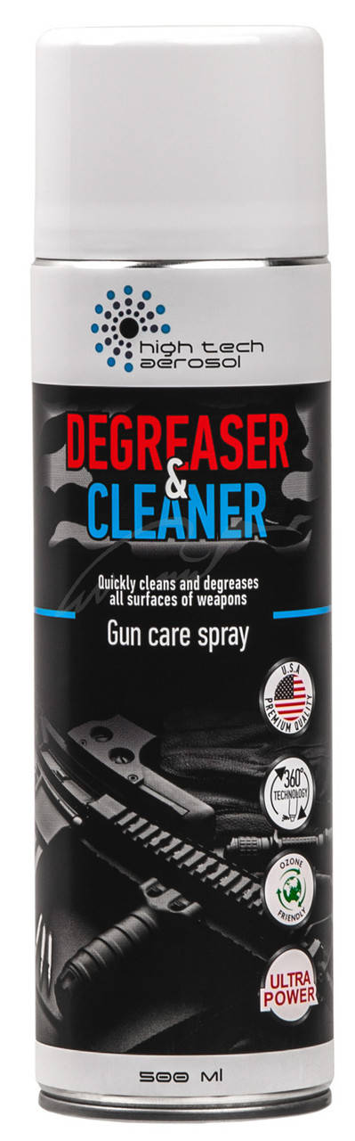 

Очиститель оружия HTA. "DEGREASER and CLEANER". Обьем - 500 мл
