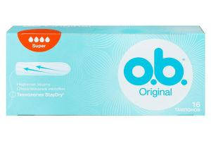 

Тампони o.b. ProComfort Original 16шт Super