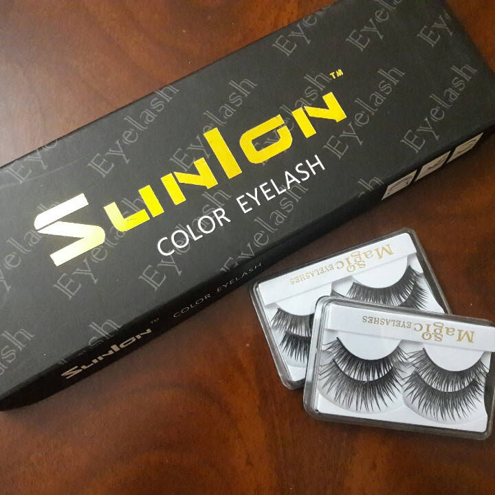 

Накладные ресницы Sunlon