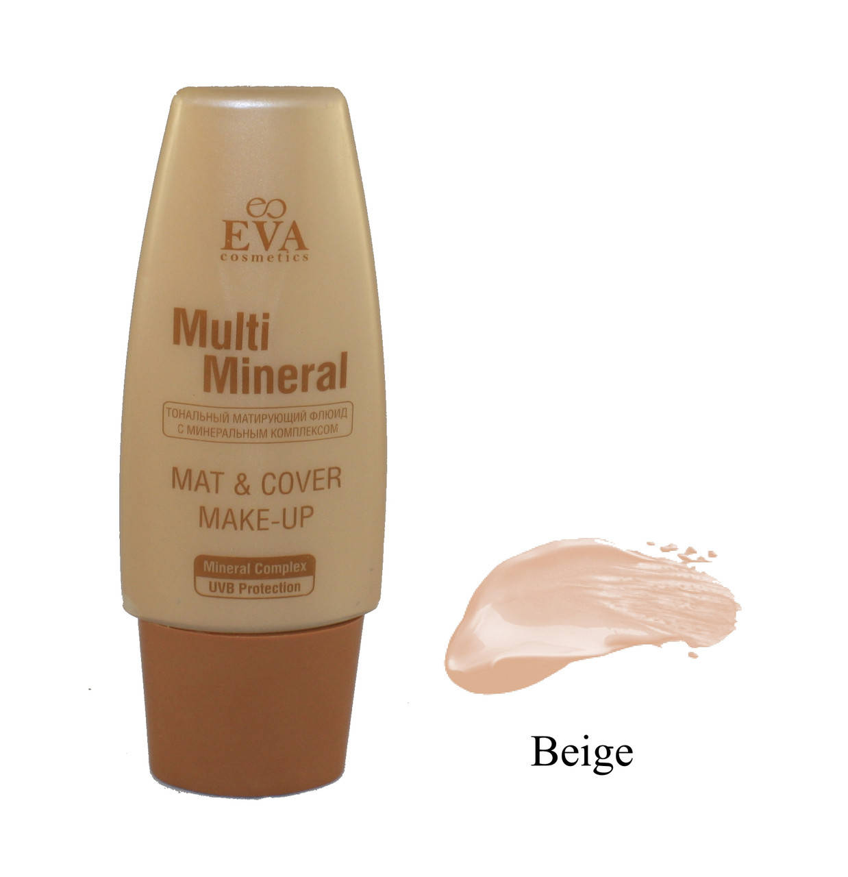 

Матирующий тональный крем Eva cosmetics Multi Mineral Тон Beige