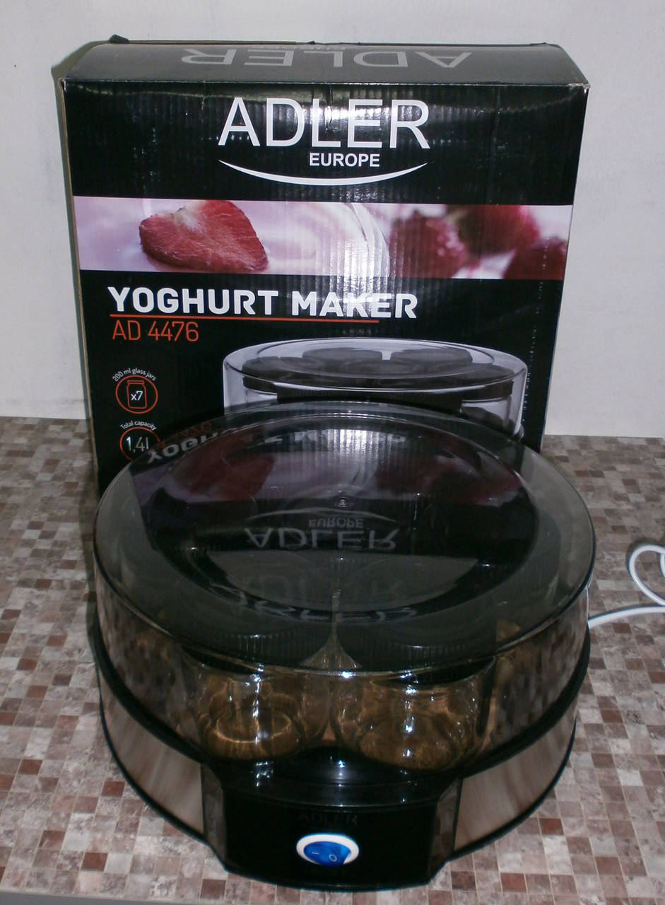 

Новая хорошая йогуртница из Европы Adler AD4476 с гарантией