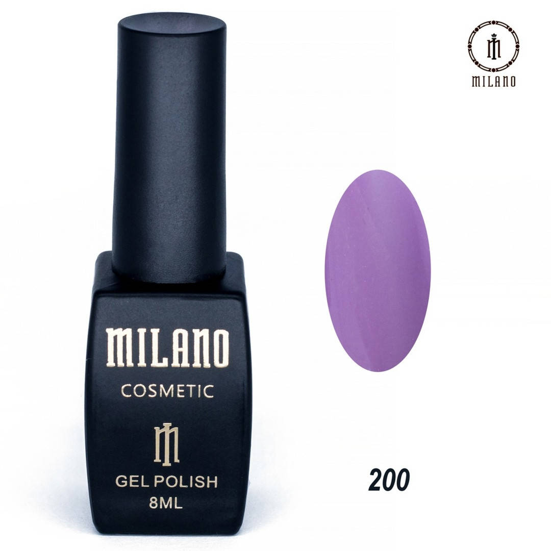 

Гель-лак Milano 8 мл, № 200