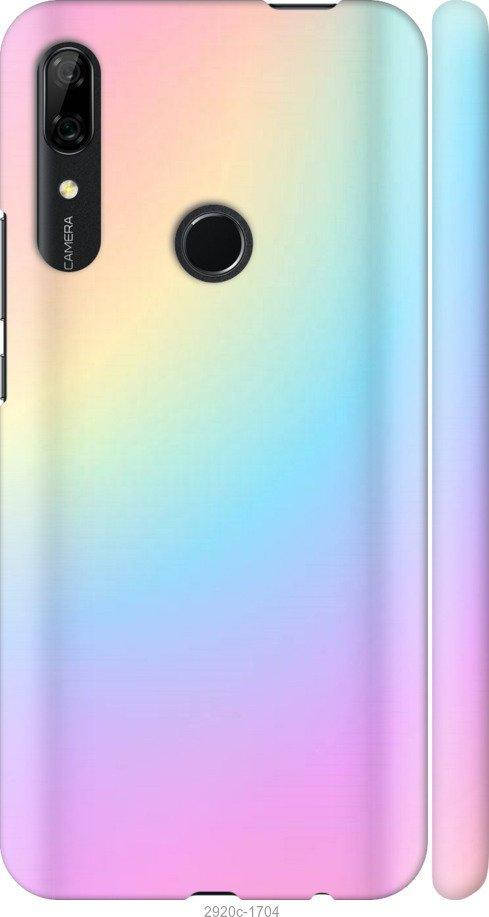 

Чехол для Huawei Y9 Prime 2019 с картинкой / для хуавей у9 прайм с принтом Радуга 2, Розовый