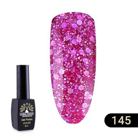 

Гель лак от Global Fashion Black Elite 8 ml 145