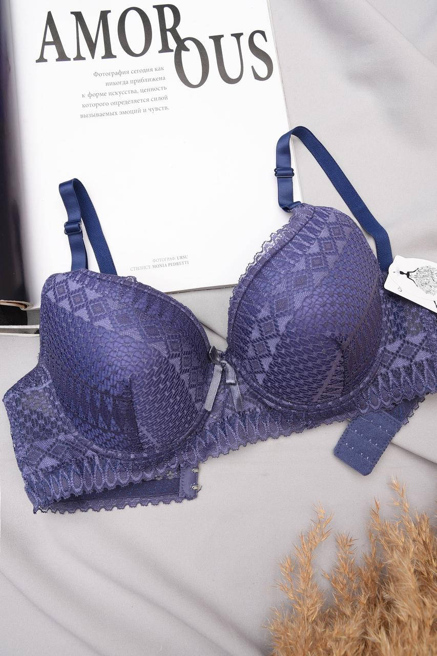 

Бюстгальтер женский синий 145126M 85C