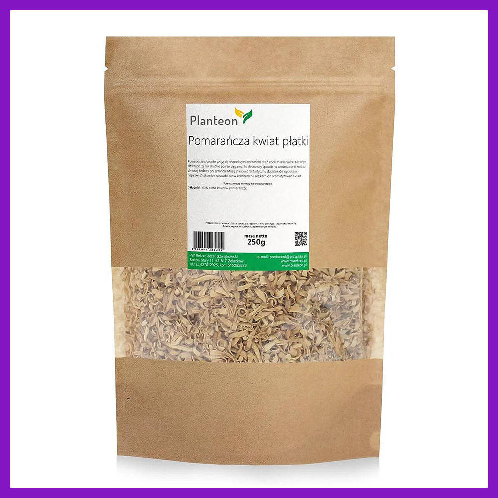 

Цветки апельсина флердоранж сушеные хлопья сушеные цветки апельсинового дерева 250 г PL