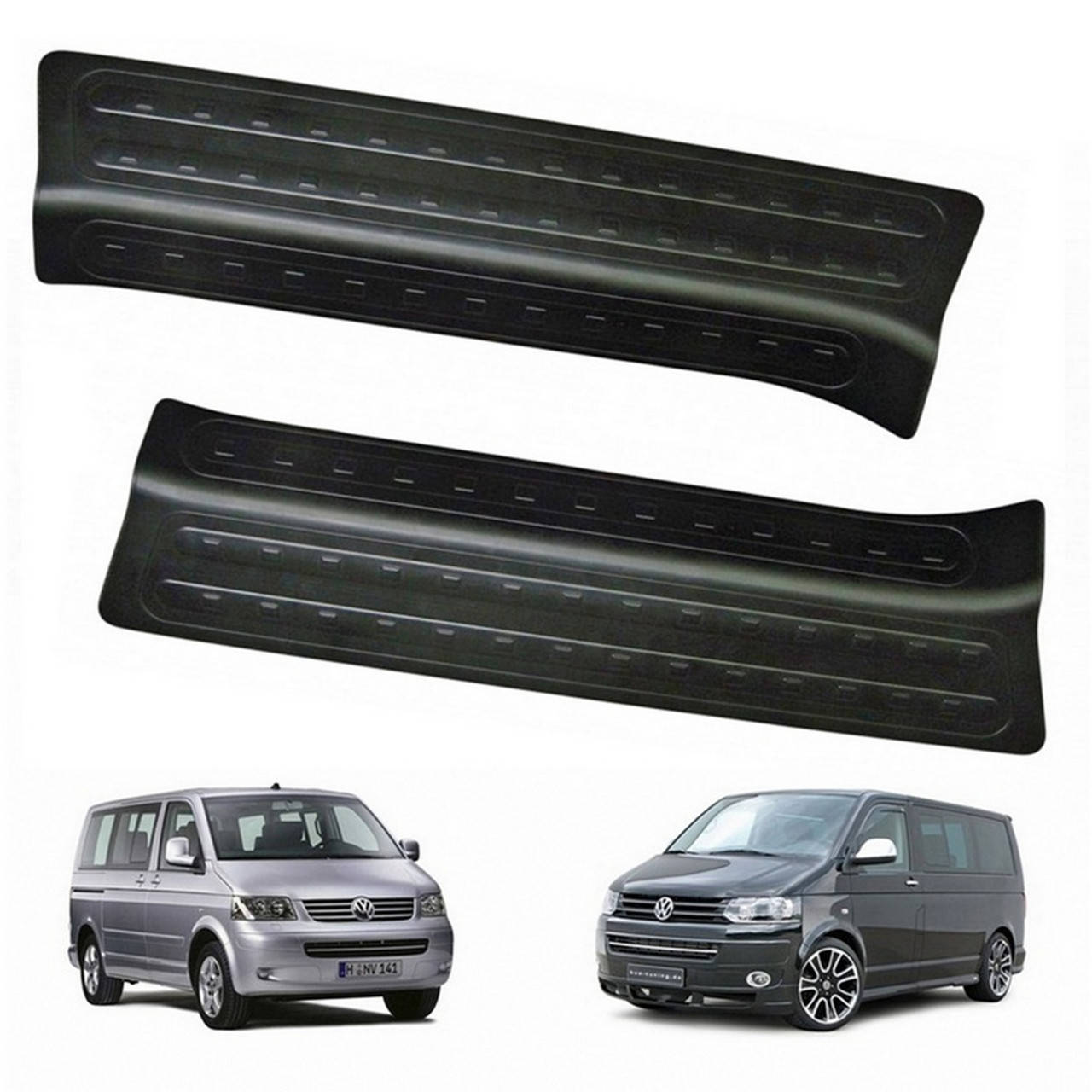 

Пластиковые накладки на пороги для Volkswagen T5 2003-2009 / T5.2 2009-2015