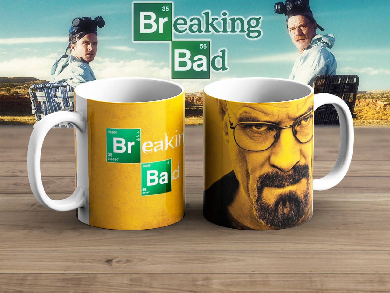 

Чашка Во все тяжкие "Heizenberg" / Breaking Bad