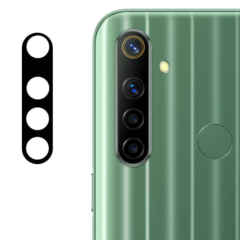 

Гибкое защитное стекло на камеру для Realme 6i, Черный