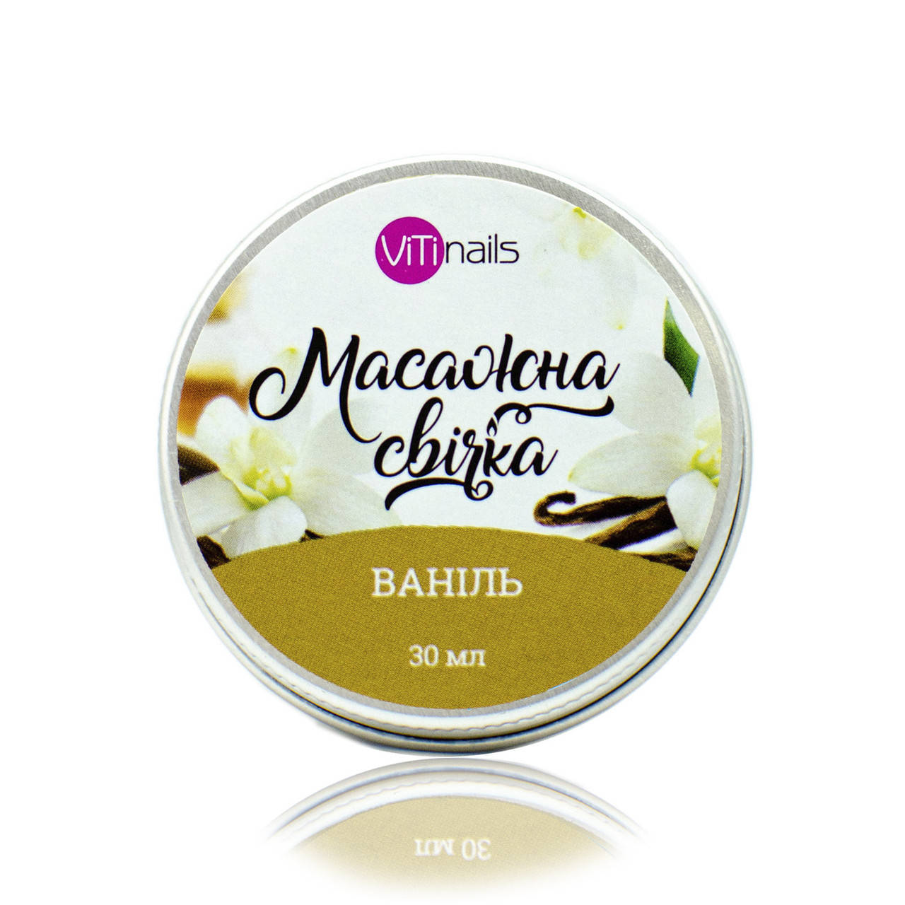 

ViTi Nails Свеча массажная Ваниль, (40 мл)