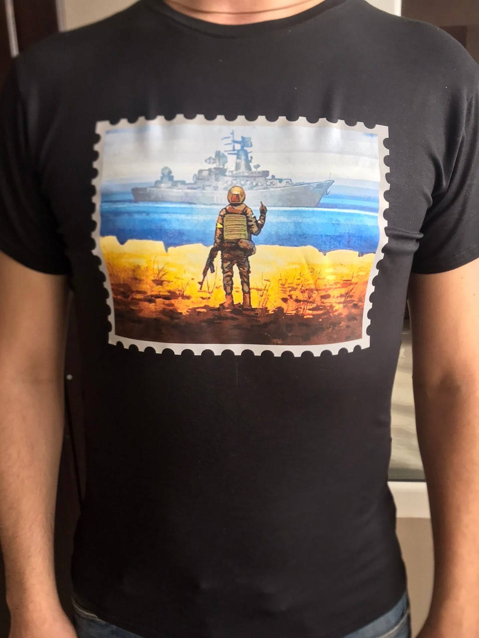 

Футболка патриотическая мужская м,л,хл,2xl,4 xl,6xl белая чёрная Серая