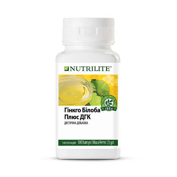 

Гинкго билоба плюс ДГК NUTRILITE