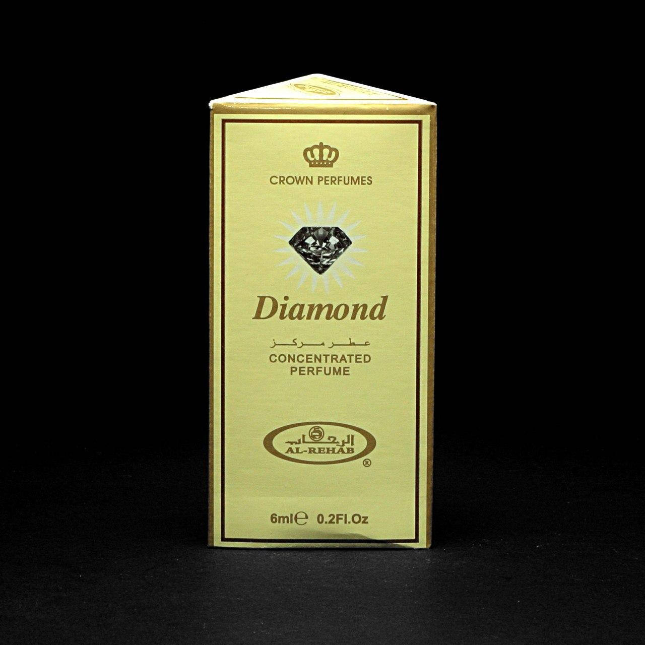 

Масляные духи DIAMOND от Al Rehab - восточный цветочно-цитрусовый аромат с древесными нотами, 6 мл