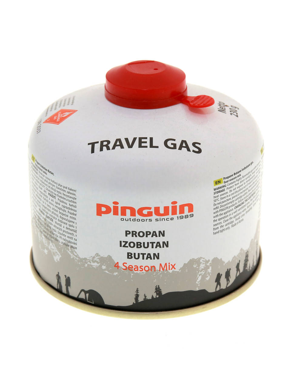

Газовый баллон Pinguin 230 г