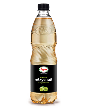 

Уксус натуральный 6% яблочный ПЭТ 750 г ТМ Руна