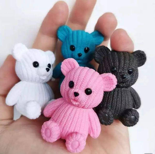 

Силиконовый молд Мишка мини