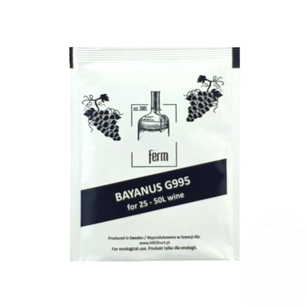 

Винные дрожжи Sp. Ferm wino bayanus G995 10 грамм
