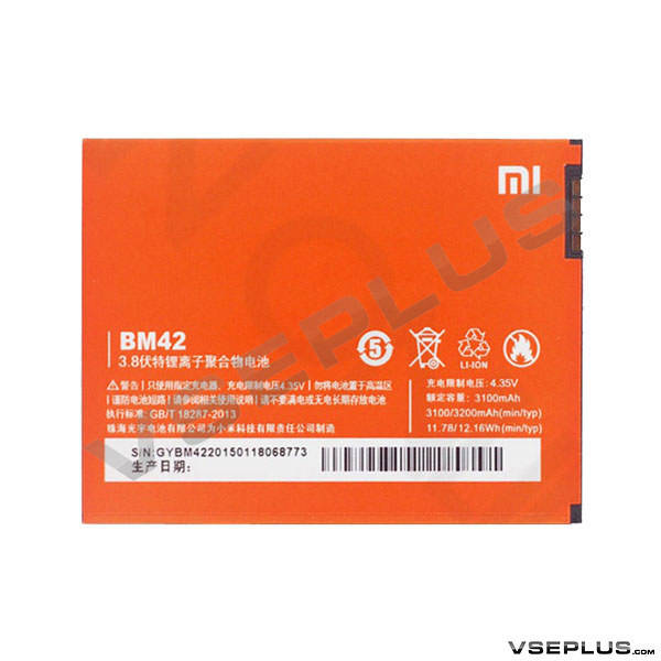 

Аккумулятор Xiaomi Redmi Note, original, BM42