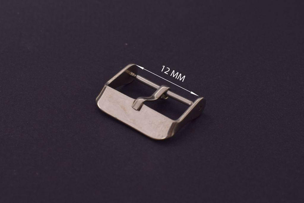 

Часовая пряжка - 12 мм, никель