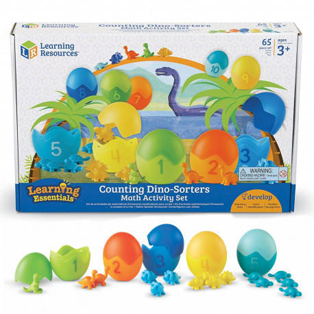 

Набор для сортировки "Дино-счет" Learning resources