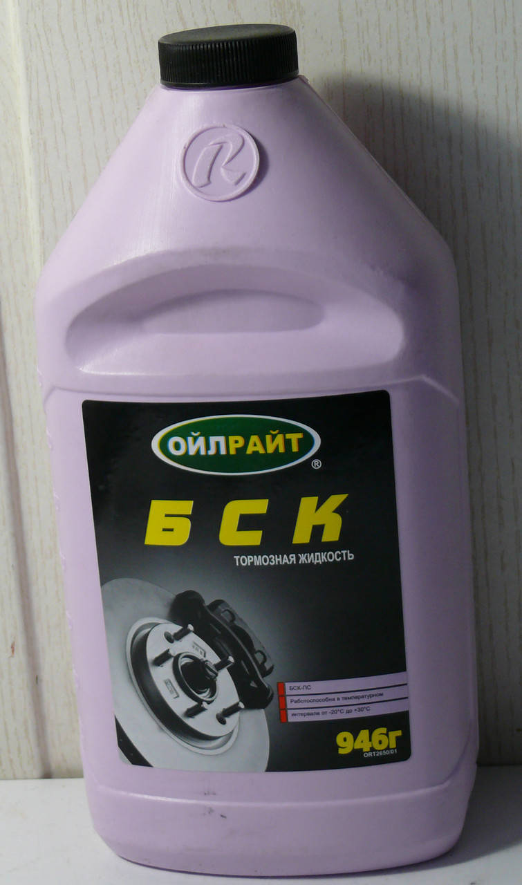 

Жидкость тормозная БСК-ПС OIL RIGHT 946г