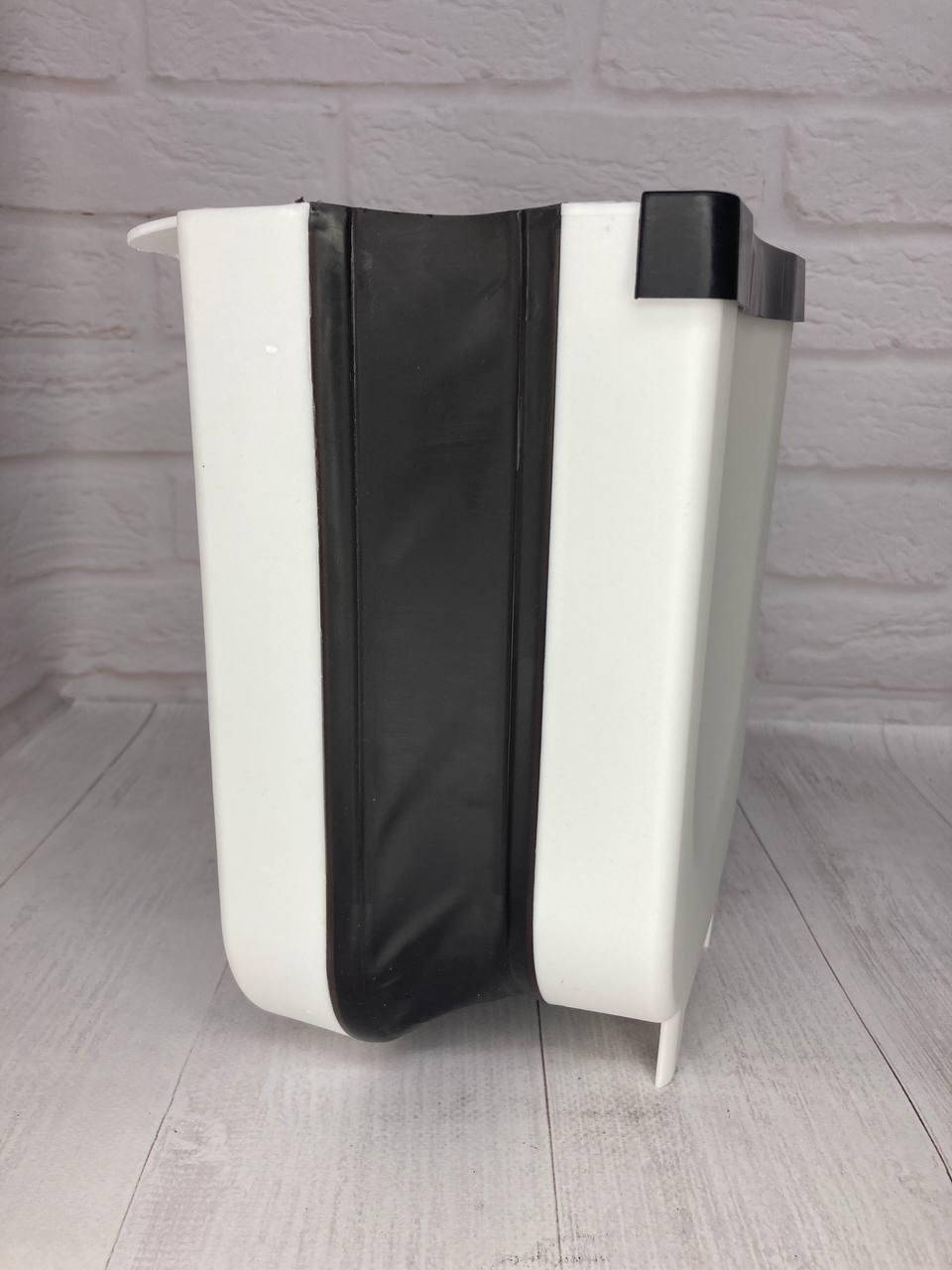 

Складное мусорное ведро на дверь Foltable Trash Bin, Белый