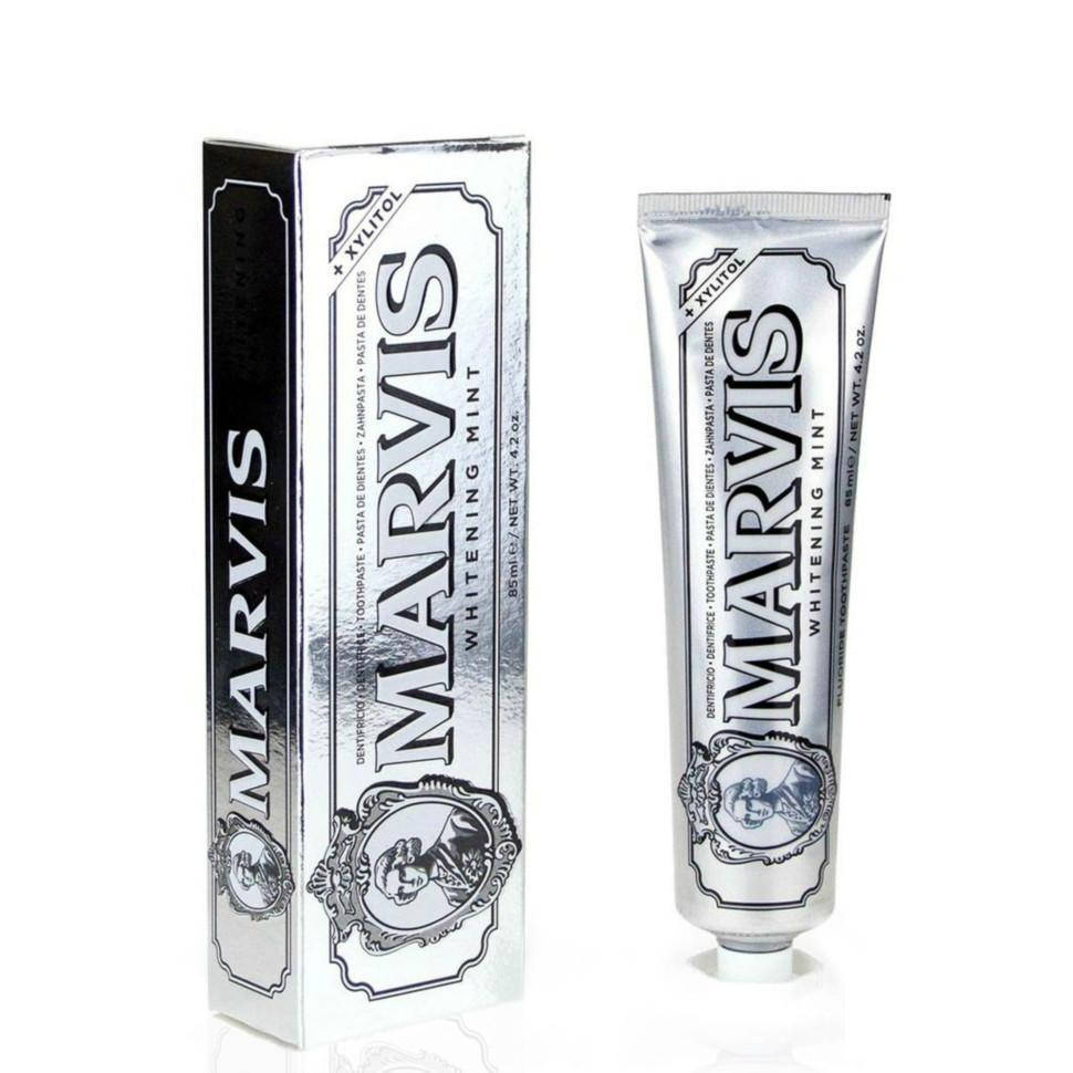 

Паста зубная отбеливающая мята Marvis whitening mint, 411165, 85 мл