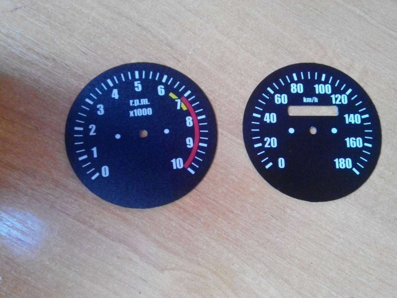 

Шкалы приборов Ява мотоцикл прозрачные