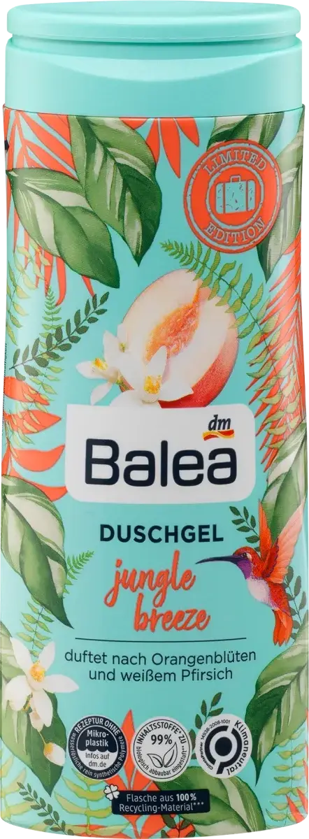 

Увлажняющий гель для душа Balea Jungle Breeze, 300 мл