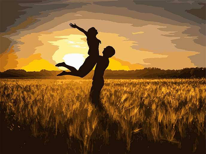 

Картина по номерам Свободные и влюбленные (Без коробки) ArtCraft 40 х 50 см (10209-AC)