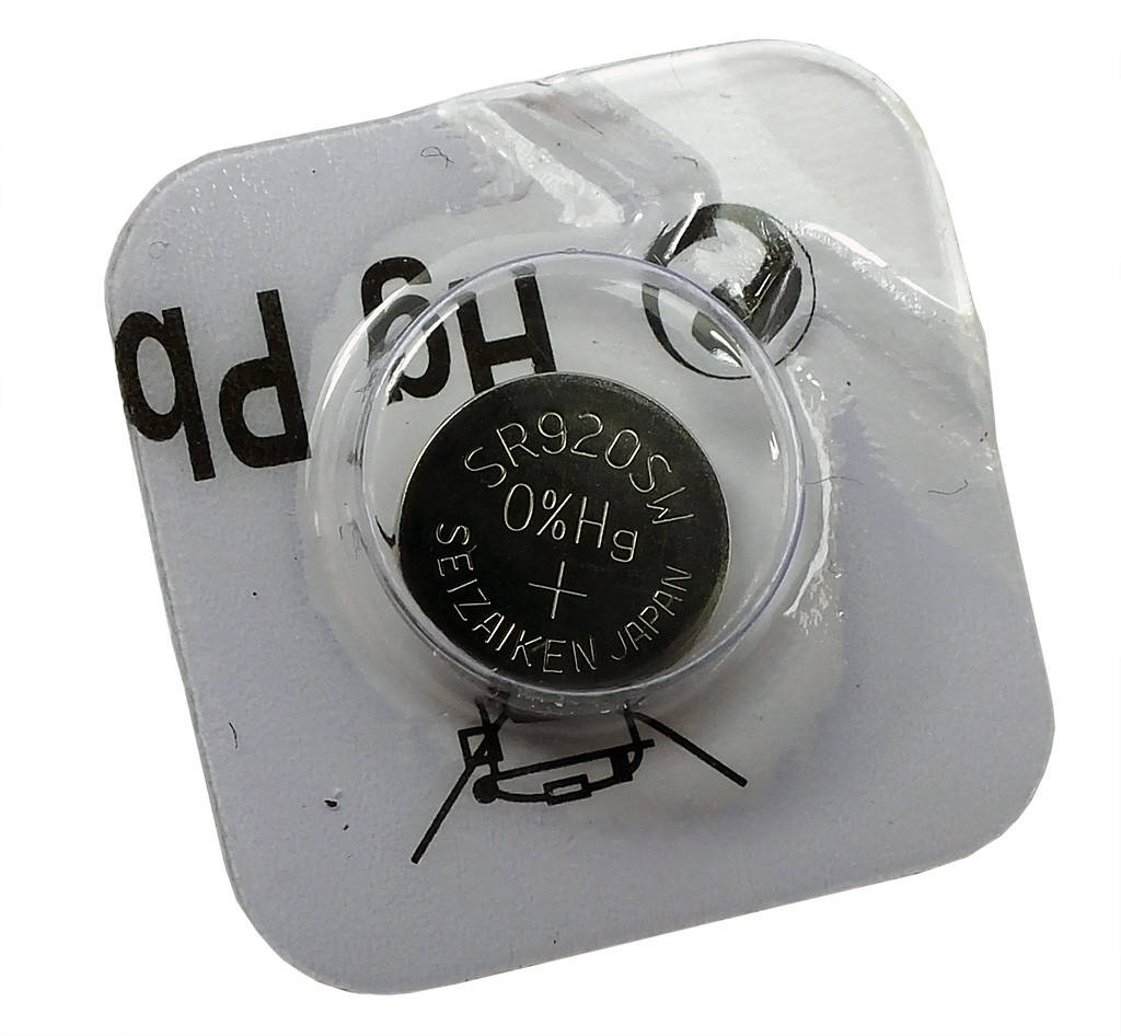 

Батарейка SEIZAIKEN Silver Oxide V371/AG6/SR920SW