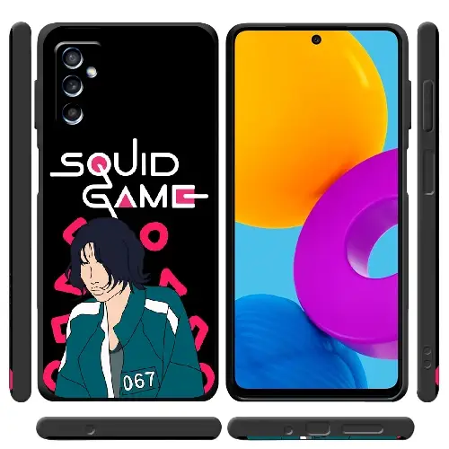 

Чехол Boxface для Samsung Galaxy M52 5G - siquid game 067, Черный