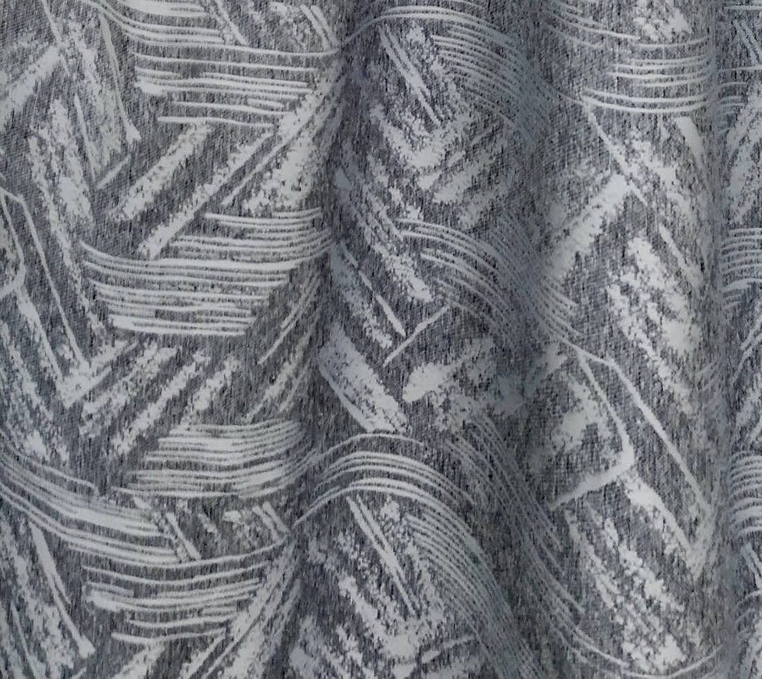 

Готовые льняные шторы с подхватами Серые, Серый