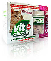 

Виталвейс-био (БАД) кот табл №100 банка с пивн. дрожжами рыбки