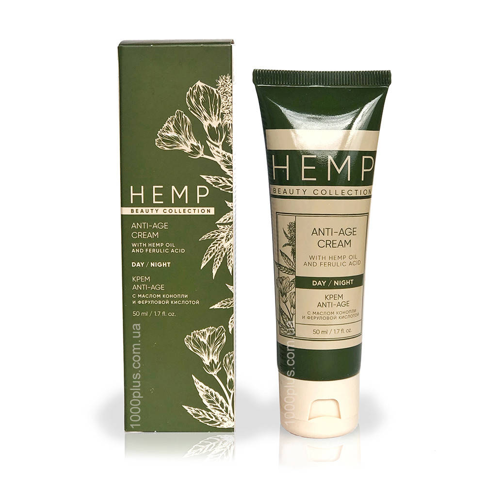 

Крем Hemp Anti-Age с маслом конопли и феруловой кислотой
