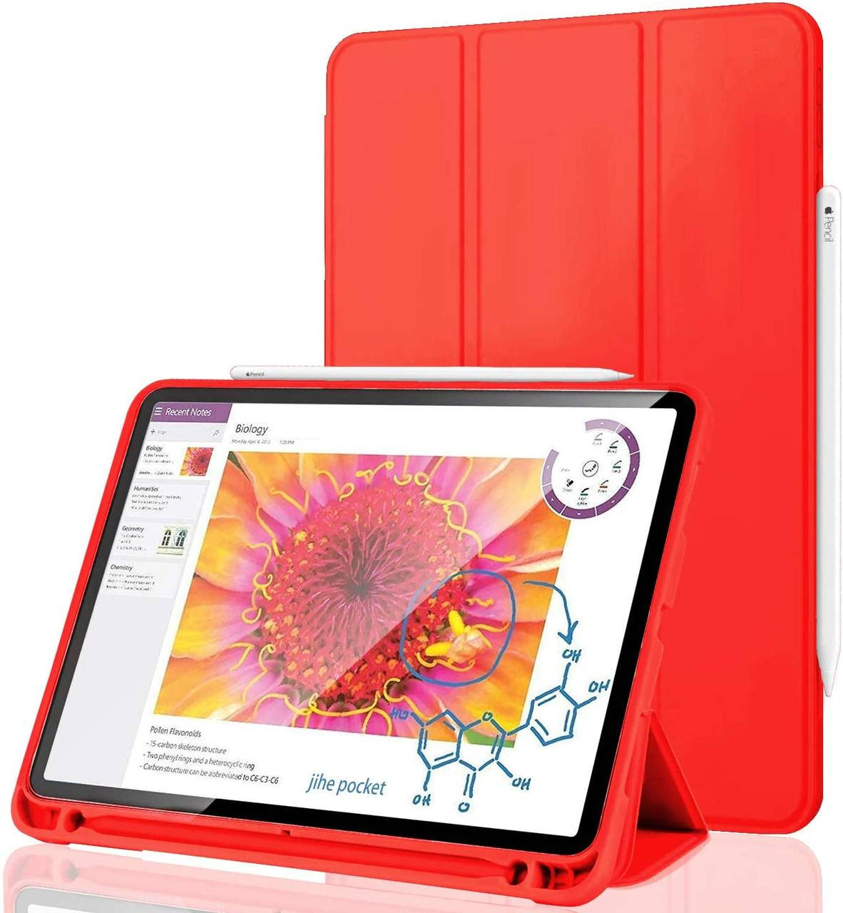 

Чехол-книжка DK Эко-кожа силикон Smart Case Слот под Стилус для Apple iPad Pro 11" 2gen 2020(011190) (red), Красный