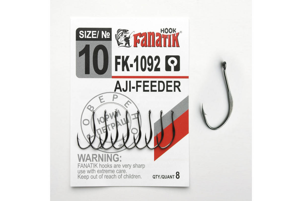 

Крючок Fanatik Aji-Feeder FK-1092 № 10