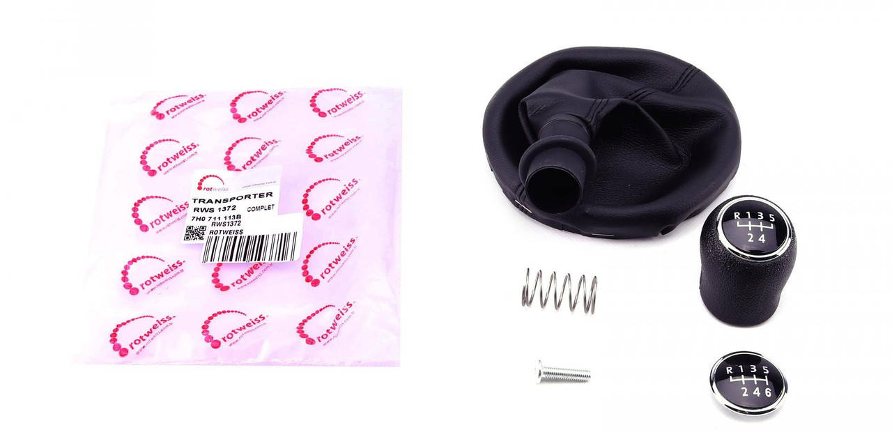 

Ручка переключение передач с чехлом VW T5/T6 03- 15 ROTWEISS RWS1372, 7H0711113B